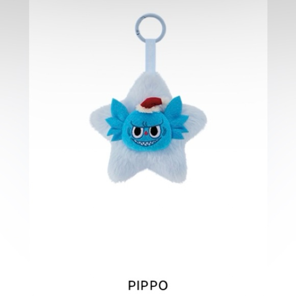 THE MONSTERS classic series - sparkly plush pendant